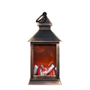 Lifeideas LED Fireplace Lantern Fire Flame Light Home Decor