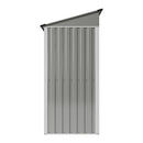 Breeins 4 x 3ft/5 x 3ft Metal Garden Storage Shed with Lockable Door