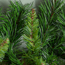 2.7m (9ft) Plain Green Kateson Fir Christmas Garland With 180 Tips