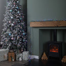 62.5m 5000 LED Christmas Cluster Multi-Action String Lights with Timer in Multi-Coloured
