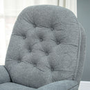 HOMCOM Accent Chair With Water-Repellent Chenille Fabric