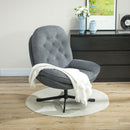 HOMCOM Accent Chair With Water-Repellent Chenille Fabric