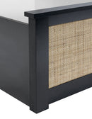 Padstow Ottoman 135Cm Double Bed - Black