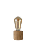 Aintree Table Lamp with 1 Light - wood