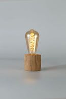 Aintree Table Lamp with 1 Light - wood