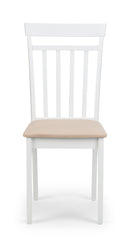 Set Of 2 Coast White Dining Chairs