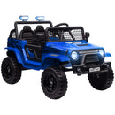 AIYAPLAY Kids Ride On Car, 12V Electric Truck W/ Suspension - Blue/Green/Pink/White