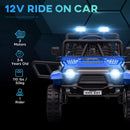 AIYAPLAY Kids Ride On Car, 12V Electric Truck W/ Suspension - Blue/Green/Pink/White