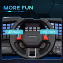 AIYAPLAY Kids Ride On Car, 12V Electric Truck W/ Suspension - Blue/Green/Pink/White