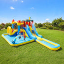AIYAPLAY Inflatable Bouncy Castle, Water Bounce House 6 in 1 with Blower
