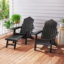 All-Weather Adirondack Lounge Patio Chair