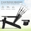 All-Weather Adirondack Lounge Patio Chair