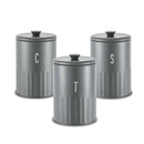 Lewis's Kitchen Canisters - Grey