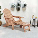 All-Weather Adirondack Lounge Patio Chair
