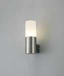 Alnwick Wall Lamp with 1 Light - Stainless Steel