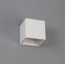 Ambleside Square Wall Lamp  with 1 Light -  White Paintable