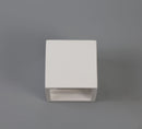Ambleside Square Wall Lamp  with 1 Light -  White Paintable