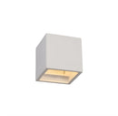 Ambleside Square Wall Lamp  with 1 Light -  White Paintable