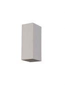 Ambleside Rectangular Wall Lamp 2 Light White Paintable