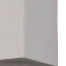 Ambleside Rectangular Wall Lamp 2 Light White Paintable