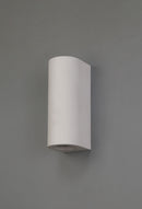 Ambleside Cylinder Wall Lamp with  2 Lights - White Paintable