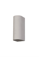 Ambleside Cylinder Wall Lamp with  2 Lights - White Paintable