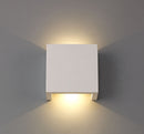 Ambleside Square Wall Light with 1 Light - White Paintable
