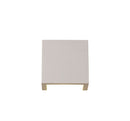 Ambleside Square Wall Light with 1 Light - White Paintable