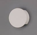 Ambleside Round Wall Lamp with 1 Light -White Paintable