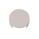 Ambleside Round Wall Lamp with 1 Light -White Paintable