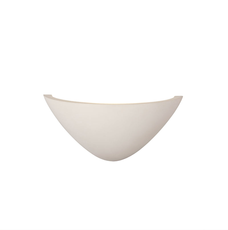 Ambleside Sphere Wall Light with 1 Light -  White Paintable