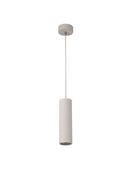 Ambleside  Pendant with  1 Light White Paintable - Polished Chrome