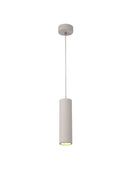 Ambleside  Pendant with  1 Light White Paintable - Polished Chrome