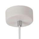 Ambleside  Pendant with 1 Light White Paintable - Polished Chrome