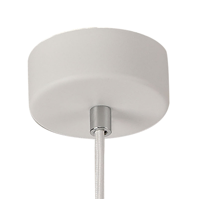 Ambleside  Pendant with 1 Light White Paintable - Polished Chrome