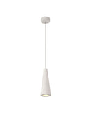 Ambleside  Pendant with 1 Light White Paintable - Polished Chrome