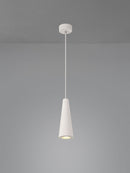 Ambleside  Pendant with 1 Light White Paintable - Polished Chrome