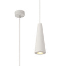 Ambleside  Pendant with 1 Light White Paintable - Polished Chrome