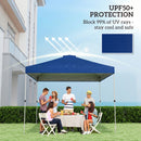 Outsunny Gazebo Roof Replacement UV50+ Waterproof 3x3(m) Blue