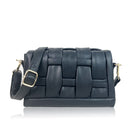 Arabelle Crossbody Buckle Bag - Black