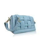 Arabelle Crossbody Buckle Bag -Blue
