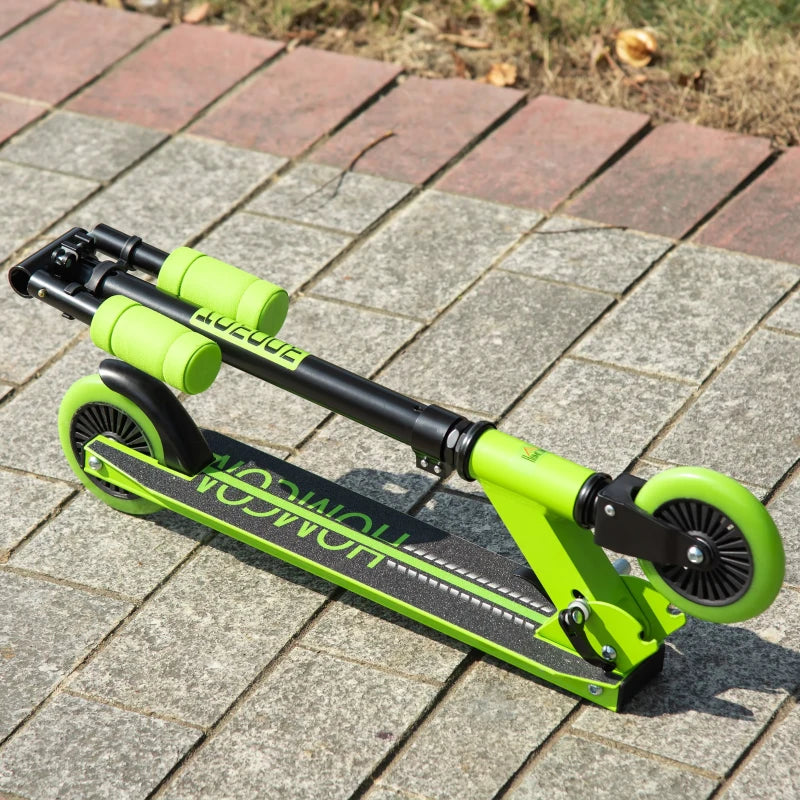 HOMCOM Scooter for Kids  age 3-8 years - Green