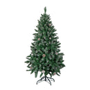 5ft (1.5m) Tall Rocky Mountain Pine Christmas Tree with 526 Snow Tipped Branches & Pinecones