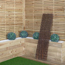 1.8m x 1.2m Large Expanding Garden Willow Trellis Plant Support