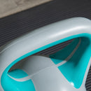 SPORTNOW 10kg Kettle Bell with Handle for Home Gym, Light Blue and Grey