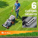 Outsunny 1800W Electric Lawnmower with 40cm Cutting Width, Mulching Feature
