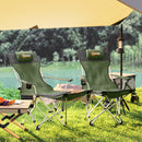 Outsunny Set Of 2 Reclining Camping Chairs
