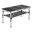 Breeins 60cm/90cm Folding Camping Table with Carrying Handle