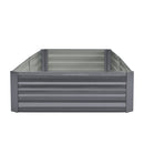 Breeins Outdoor Rectangular Metal Raised Garden Bed