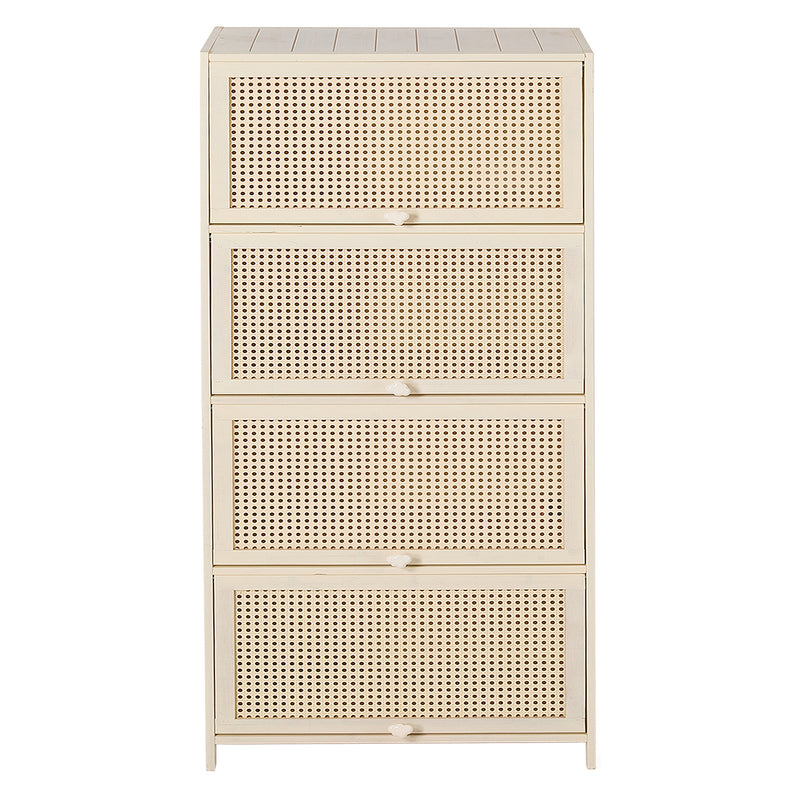 Livingandhome Bamboo Freestanding Sideboard